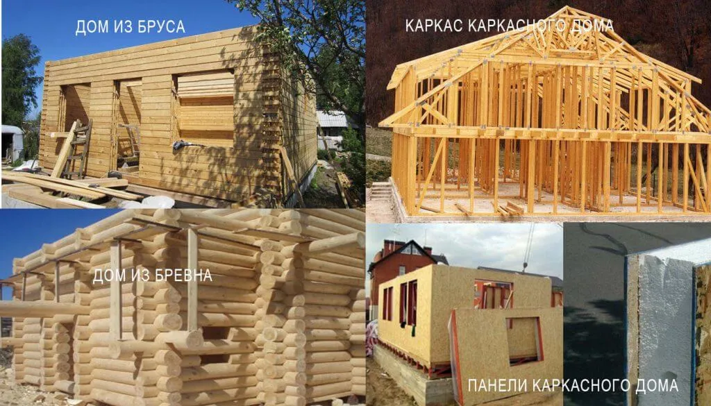 Каркасный или брусовый дом: что лучше